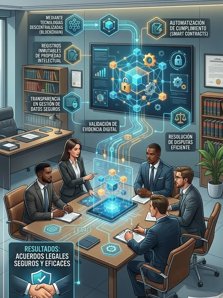 INTEGRACIÓN DE TECNOLOGÍAS DESCENTRALIZADAS Y CONTRATOS INTELIGENTES EN LA MEDIACIÓN COLABORATIVA